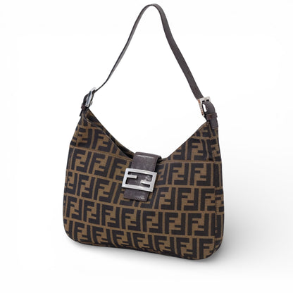 Fendi Zucca Mama Baguette Shoulder Bag