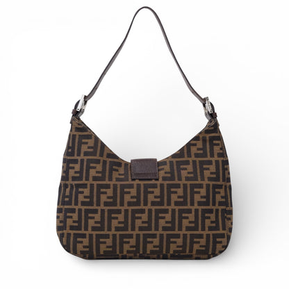 Fendi Zucca Mama Baguette Shoulder Bag