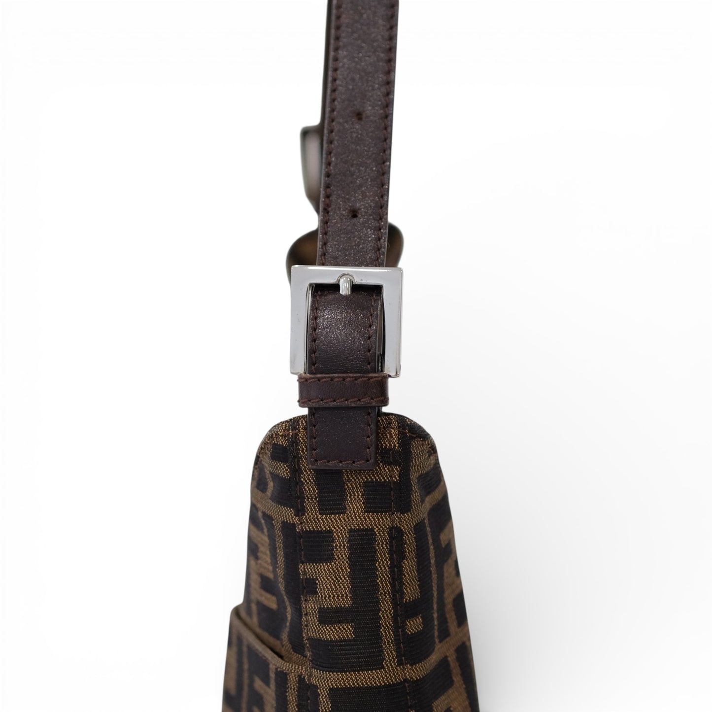 Fendi Zucca Mama Baguette Shoulder Bag