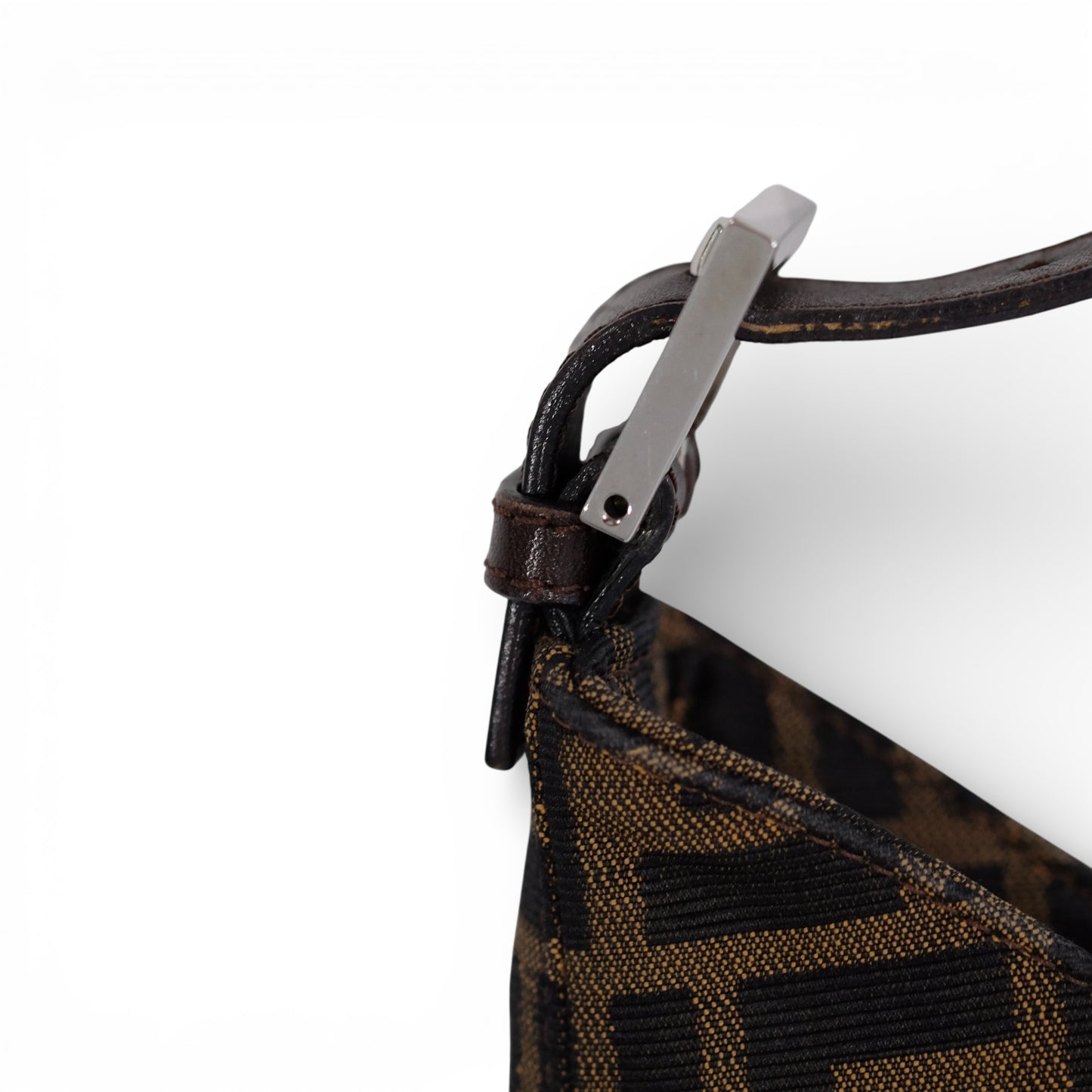 Fendi Zucca Mama Baguette Shoulder Bag
