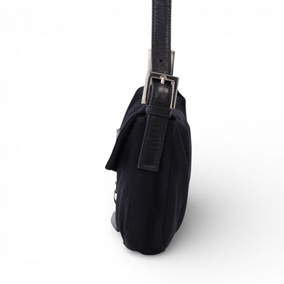 Fendi Nylon Baguette Shoulder Bag