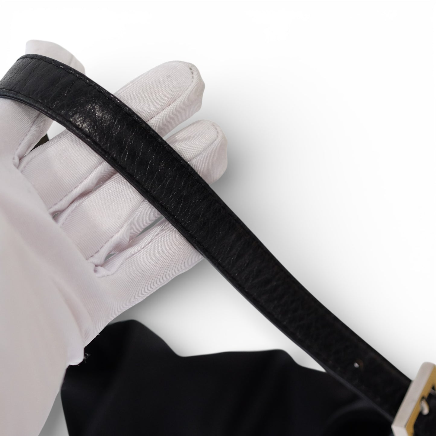 Fendi Nylon Baguette Shoulder Bag