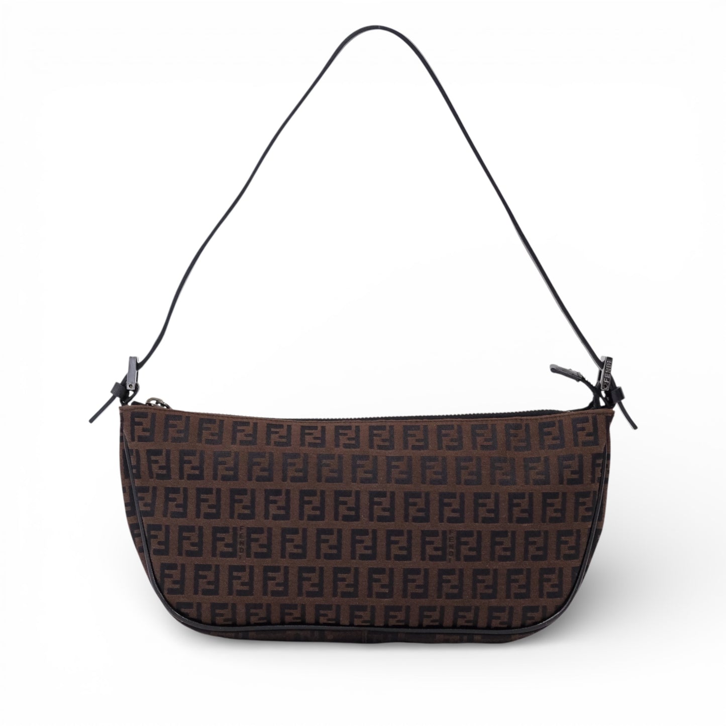 Fendi Zucchino Half Moon Pochette