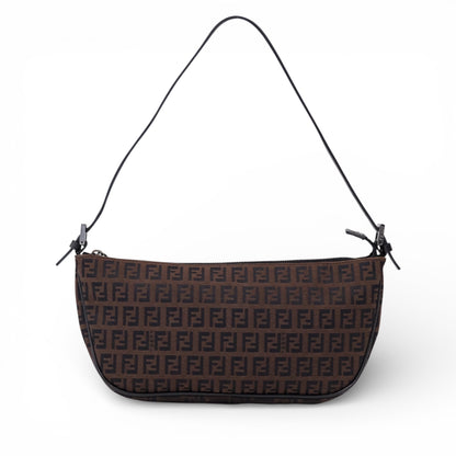 Fendi Zucchino Half Moon Pochette