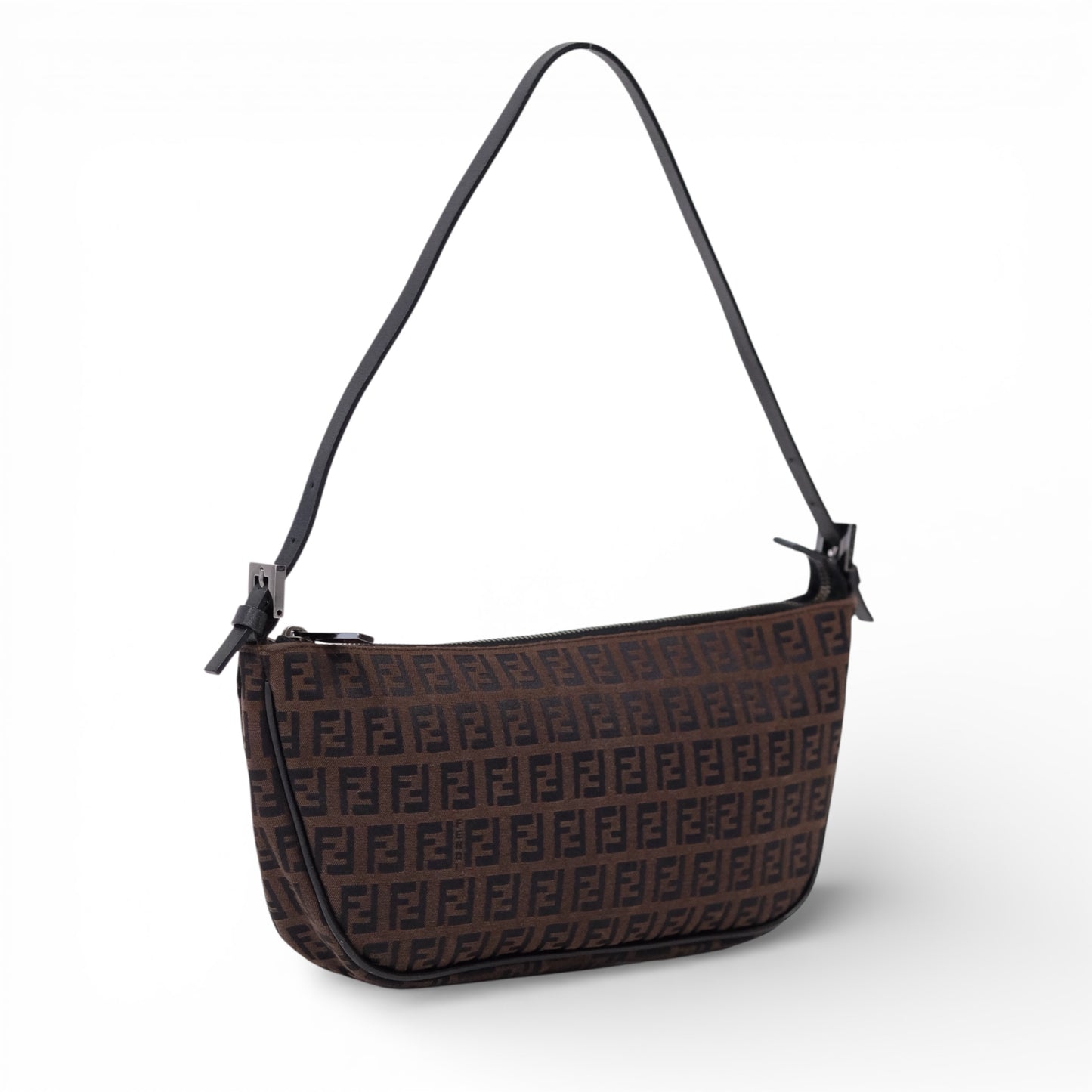 Fendi Zucchino Half Moon Pochette