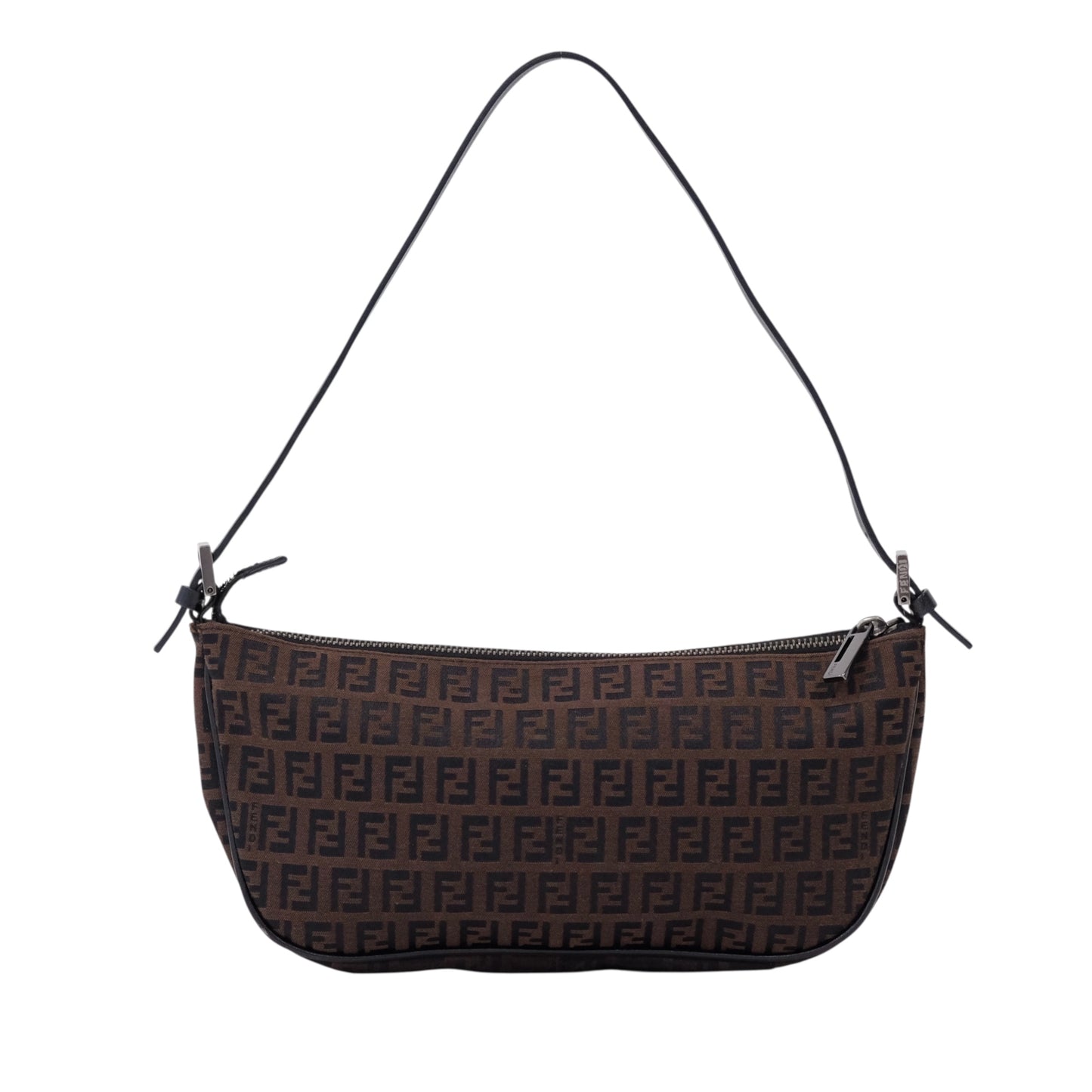 Fendi Zucchino Half Moon Pochette