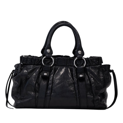 Miu Miu Vitello Lux Black Bag