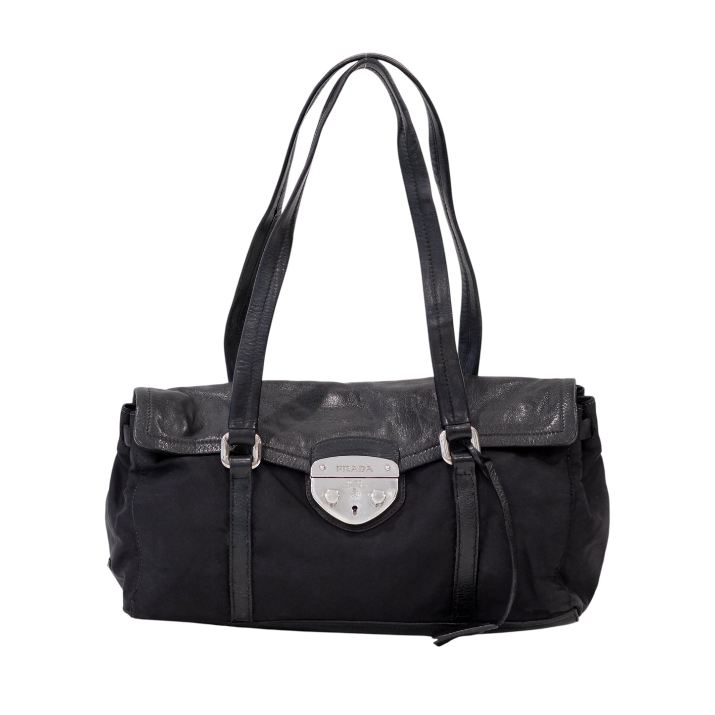 Prada Easy Leather Shoulder Bag