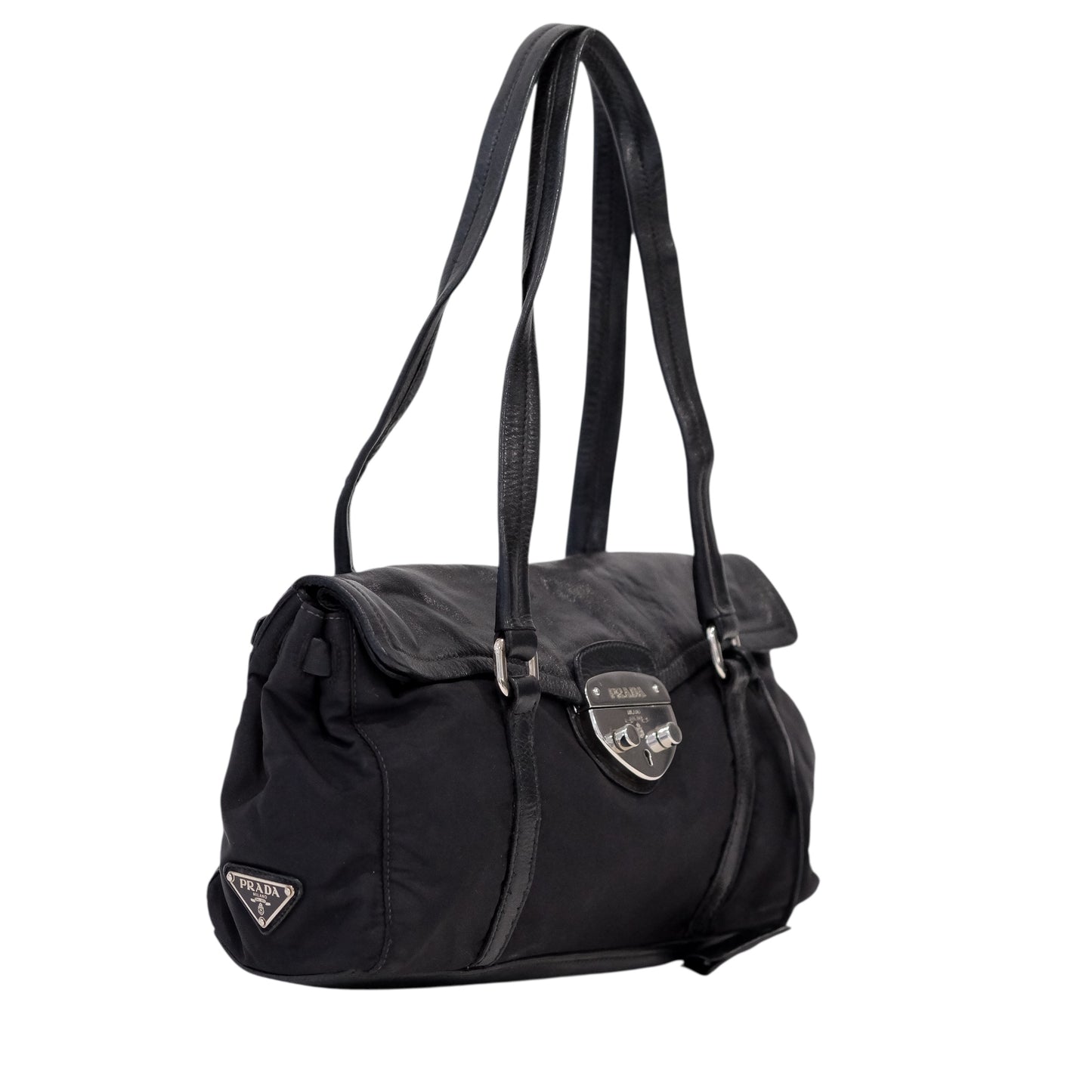 Prada Easy Leather Shoulder Bag