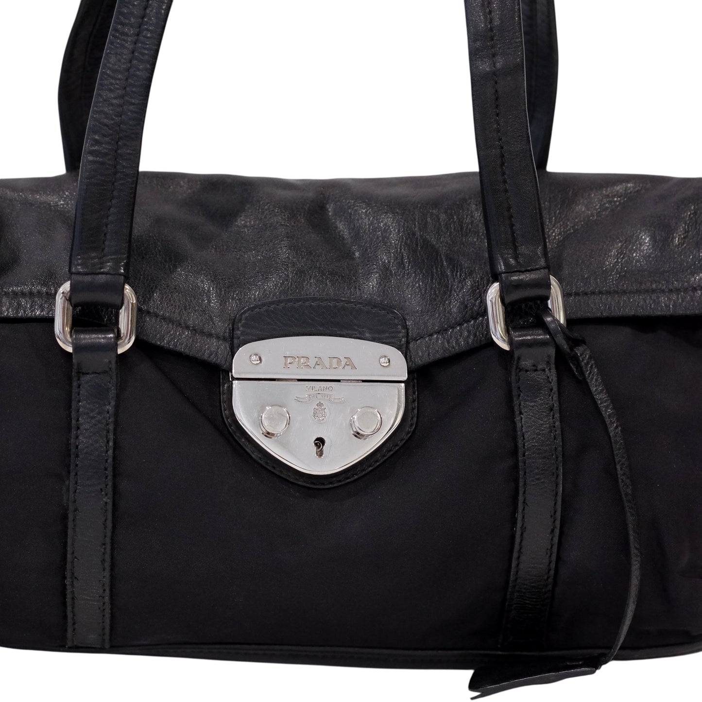 Prada Easy Leather Shoulder Bag