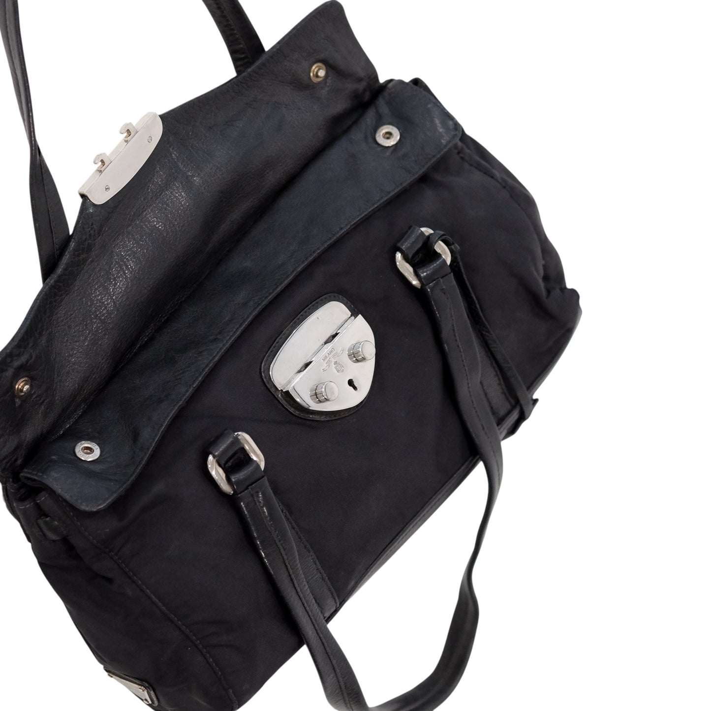 Prada Easy Leather Shoulder Bag