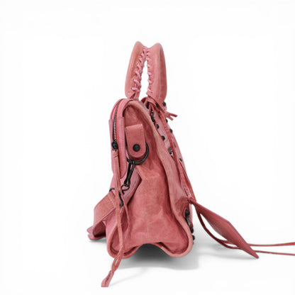 Balenciaga Medium City Pink Bag