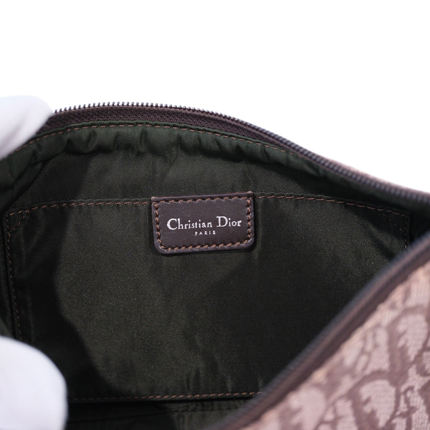 Christian Dior Vintage Trotter Shoulder Bag
