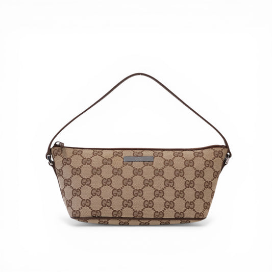 Gucci Canvas Boat Pouchette