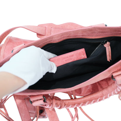 Balenciaga Medium City Pink Bag