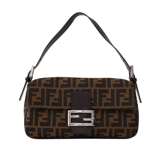 Fendi Vintage Zucca Baguette Handbag