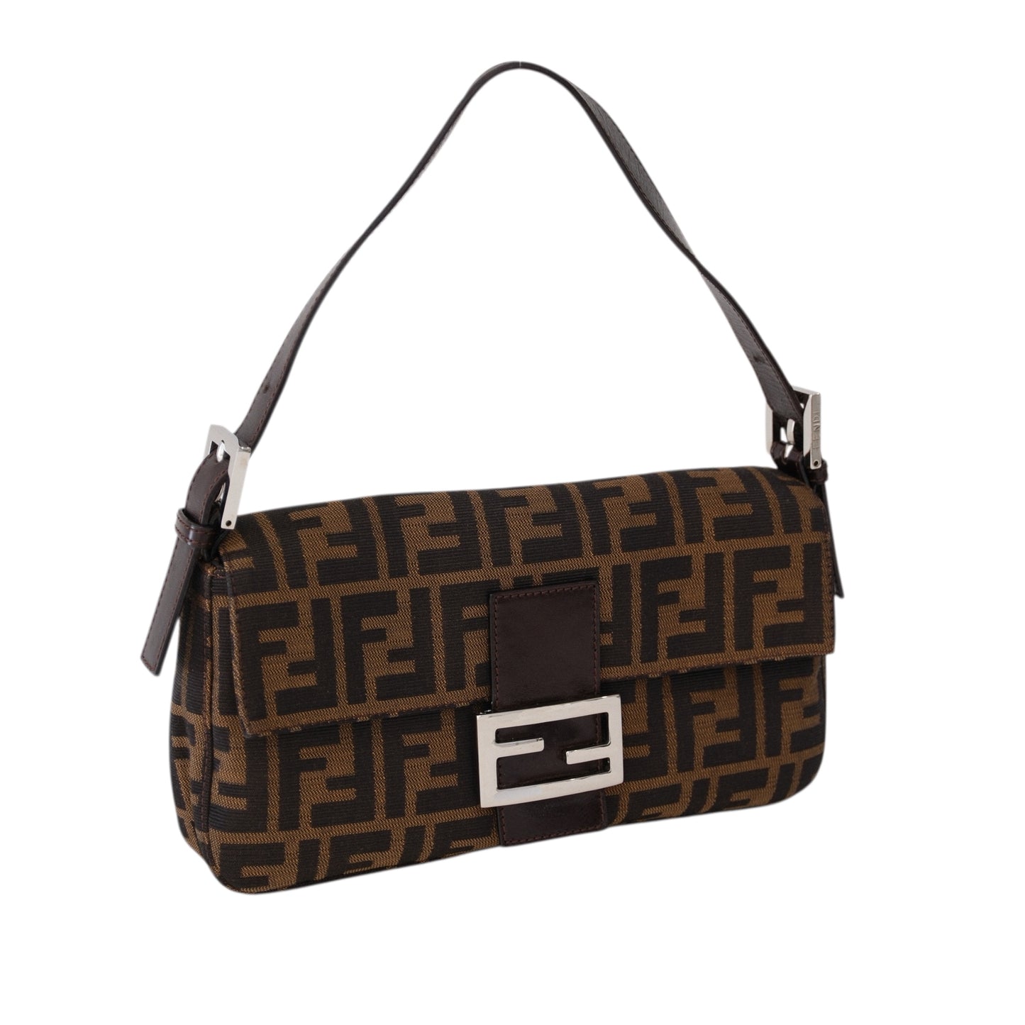 Fendi Vintage Zucca Baguette Handbag
