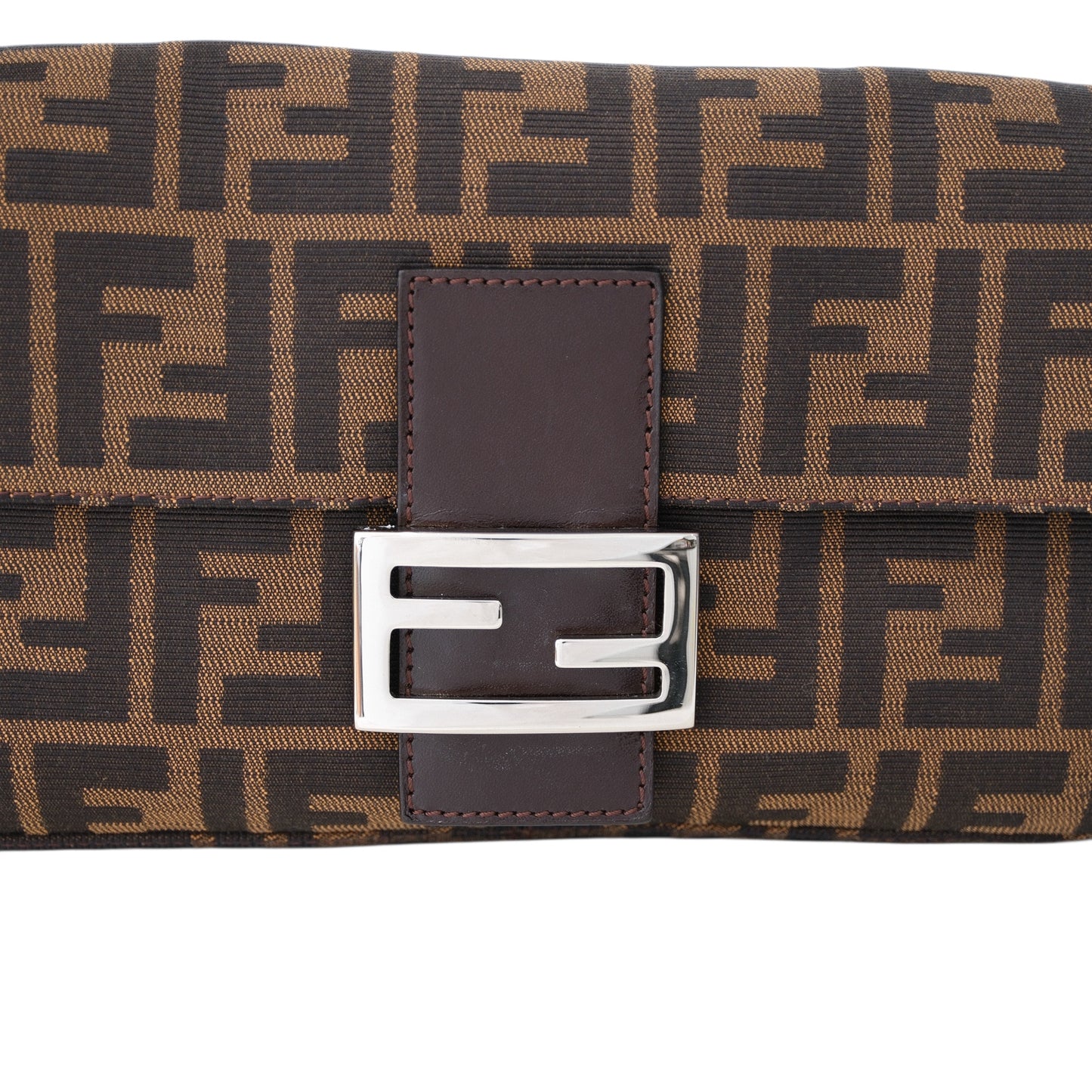 Fendi Vintage Zucca Baguette Handbag