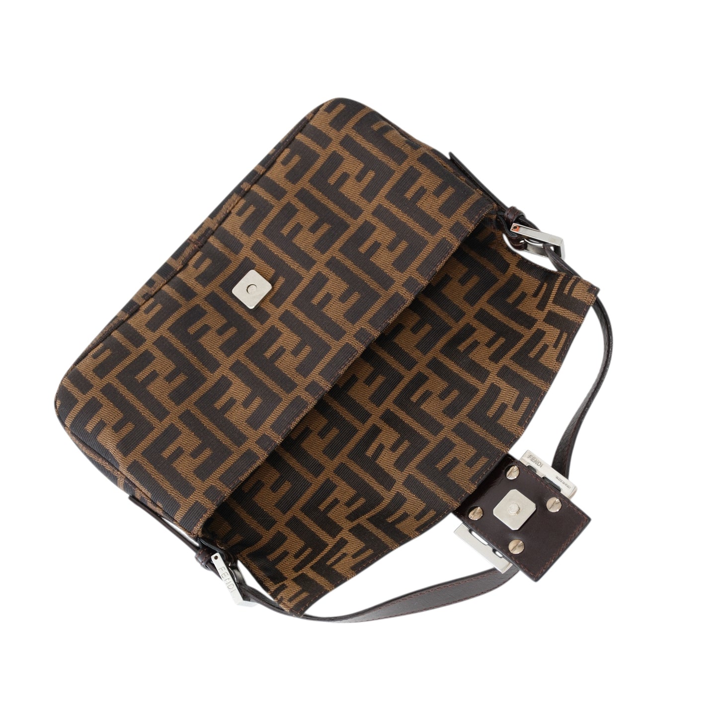Fendi Vintage Zucca Baguette Handbag