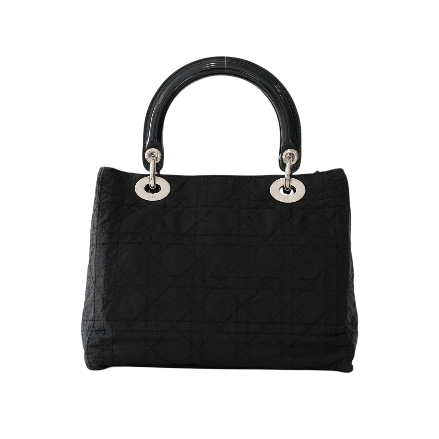 Dior Vintage Medium Lady Dior Cannage Nylon