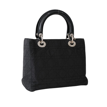 Dior Vintage Medium Lady Dior Cannage Nylon