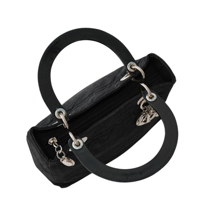 Dior Vintage Medium Lady Dior Cannage Nylon