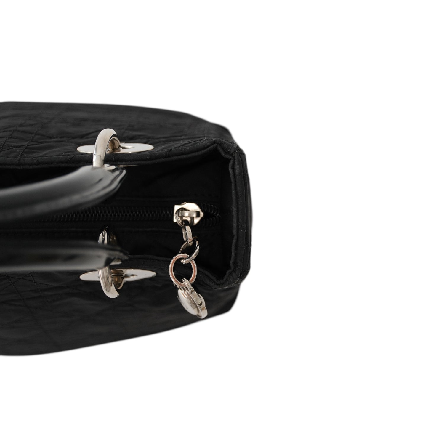 Dior Vintage Medium Lady Dior Cannage Nylon