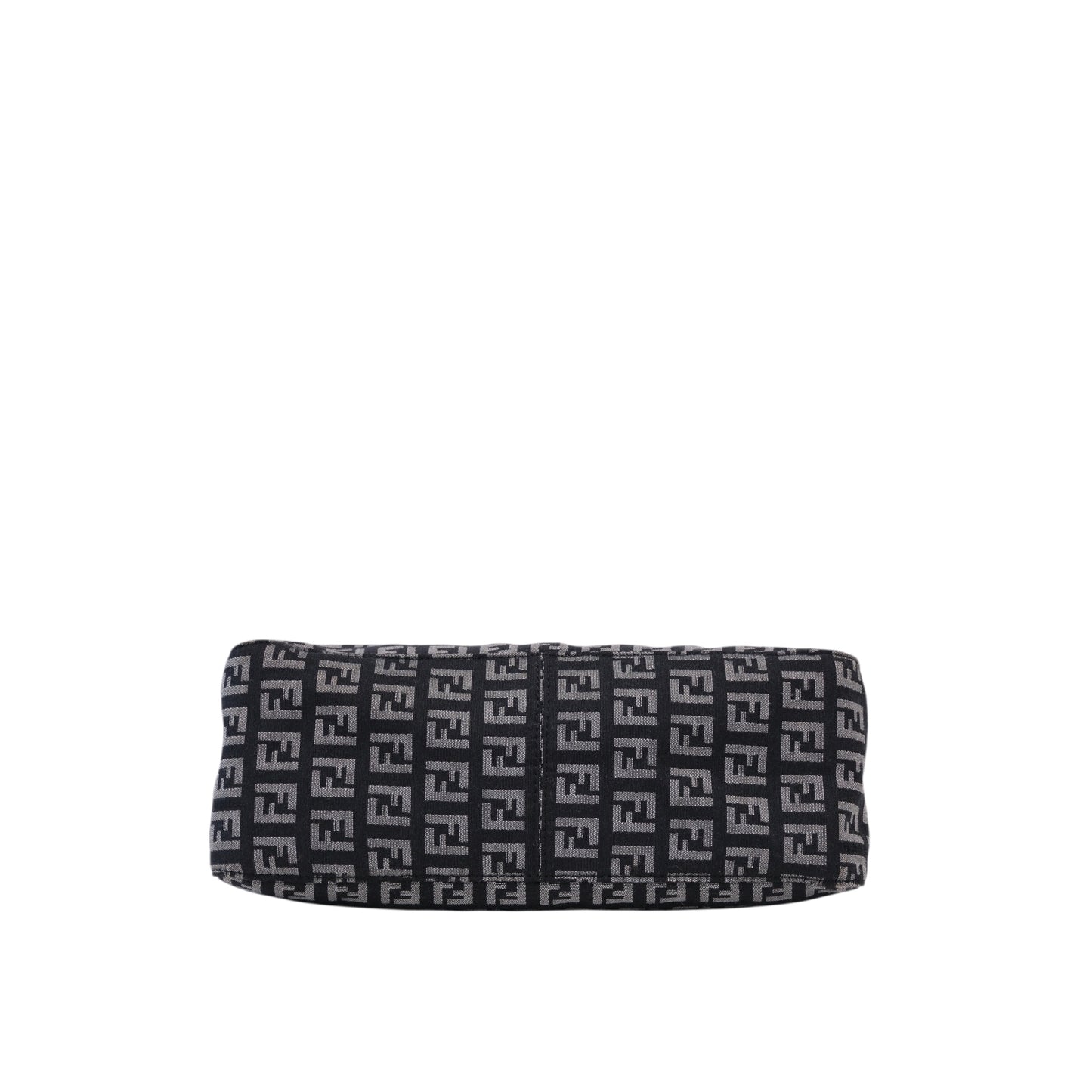 Fendi Zucchino Black Shoulder Bag