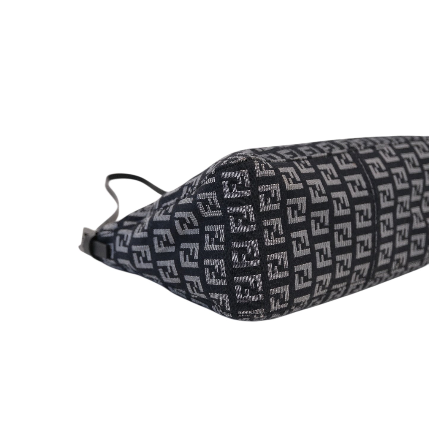 Fendi Zucchino Black Shoulder Bag