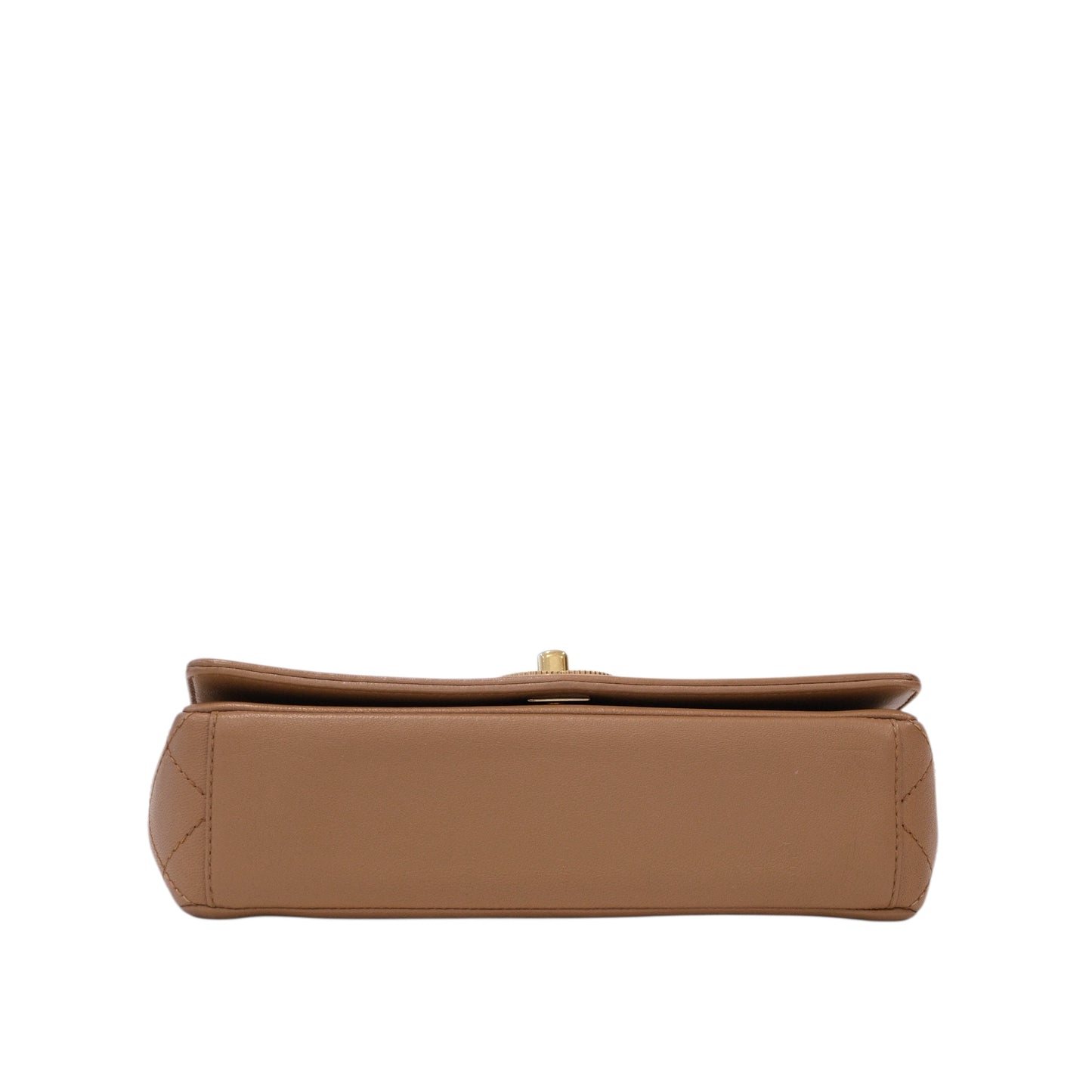 Chanel Mademoisell Small Beige Flap Bag