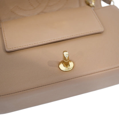 Chanel Mademoisell Small Beige Flap Bag
