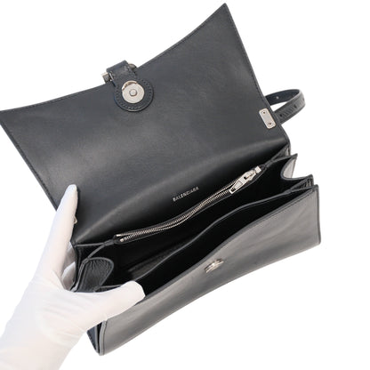 Balenciaga Crush Sling Small Leather Shoulder Bag