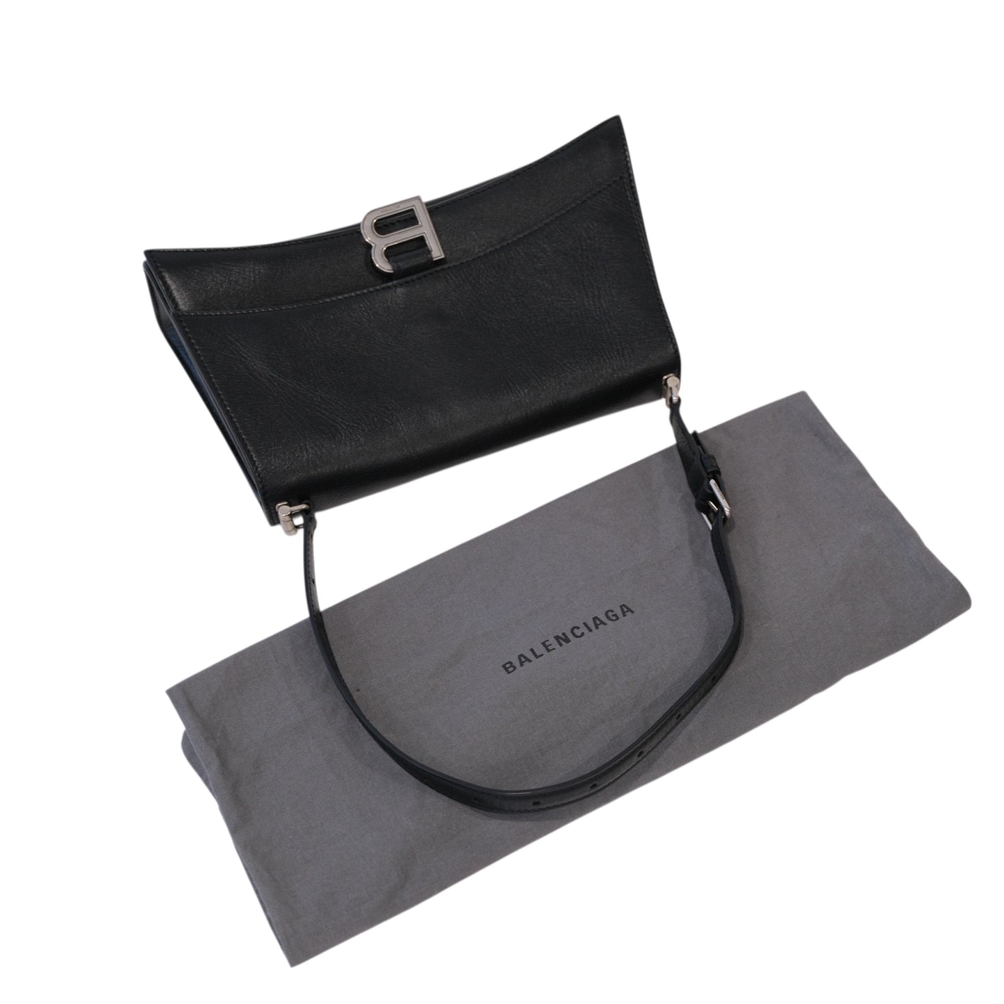Balenciaga Crush Sling Small Leather Shoulder Bag