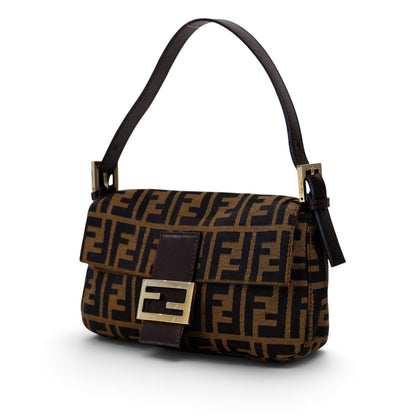 Fendi Zucca Baguette Handbag