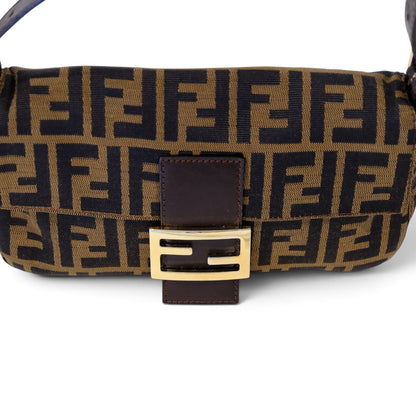 Fendi Zucca Baguette Handbag