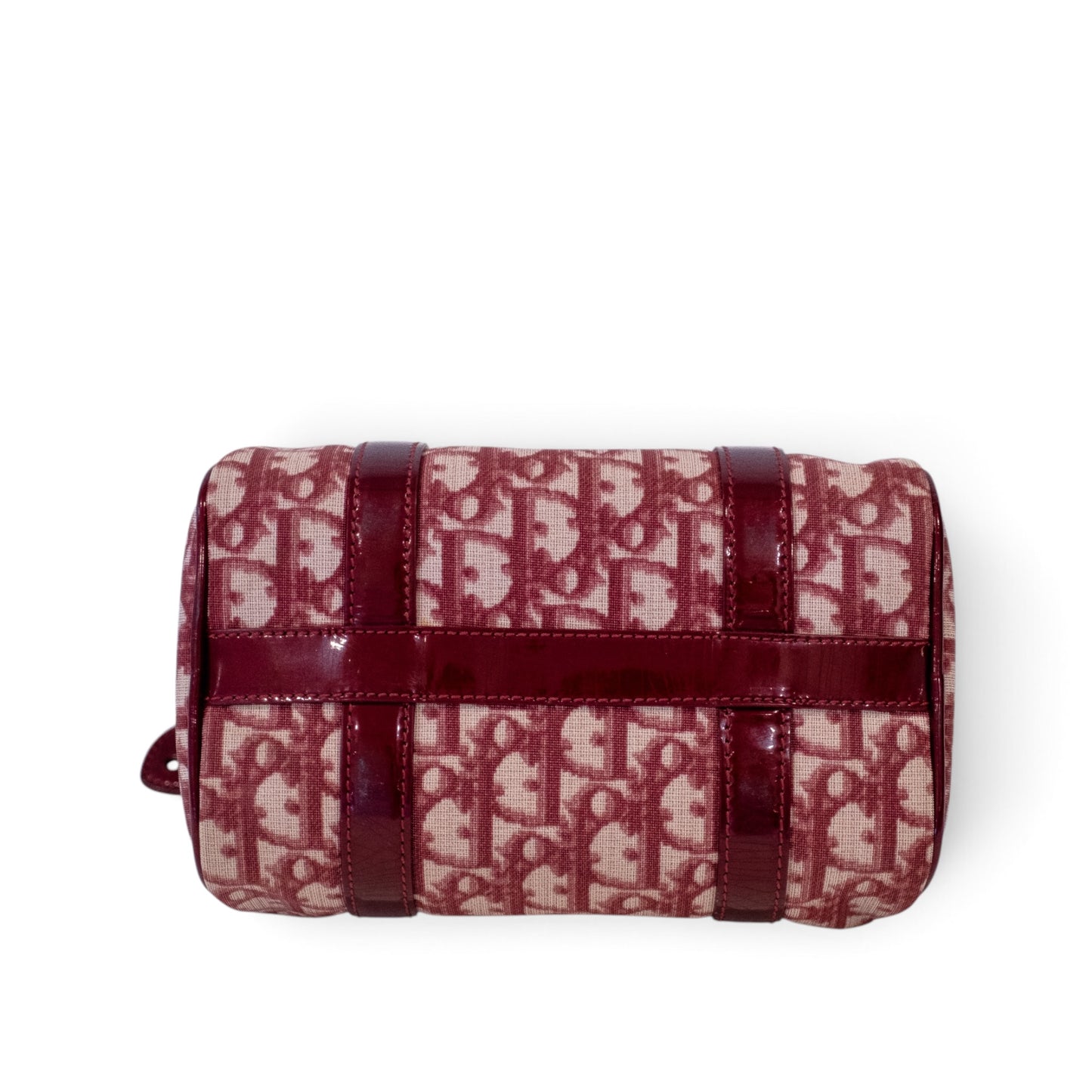 Christian Dior Trotter Canvas Boston Bag