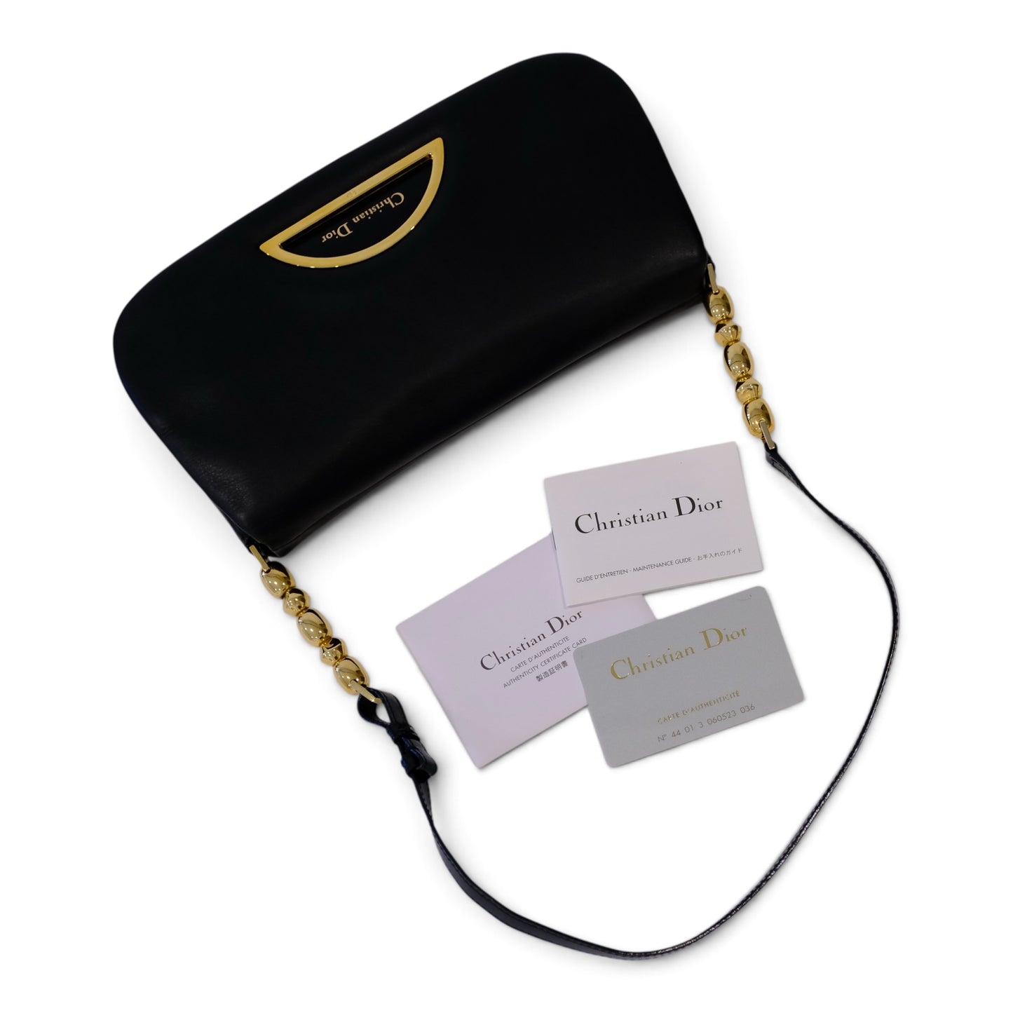 Christian Dior Leather Malice Shoulder Bag