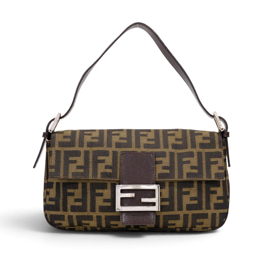 Fendi Zucca Baguette Handbag