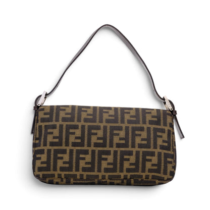 Fendi Zucca Baguette Handbag