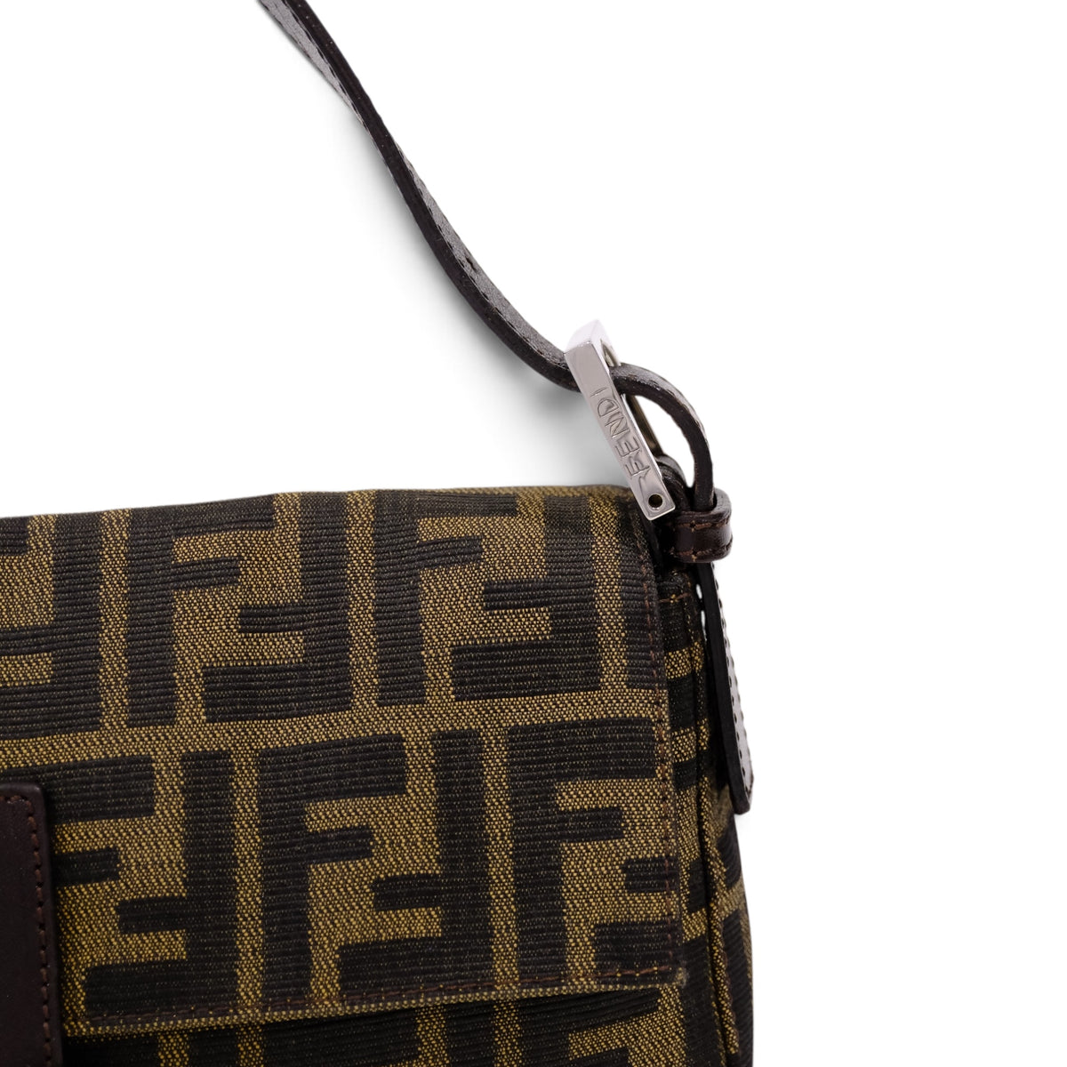 Fendi Zucca Baguette Handbag