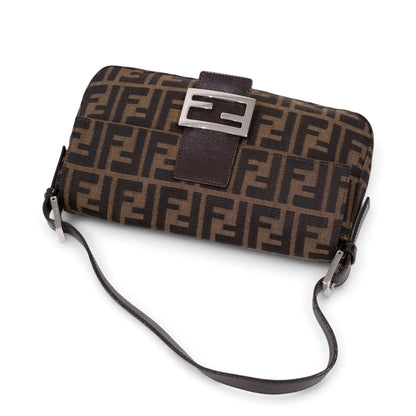 Fendi Zucca Baguette Handbag