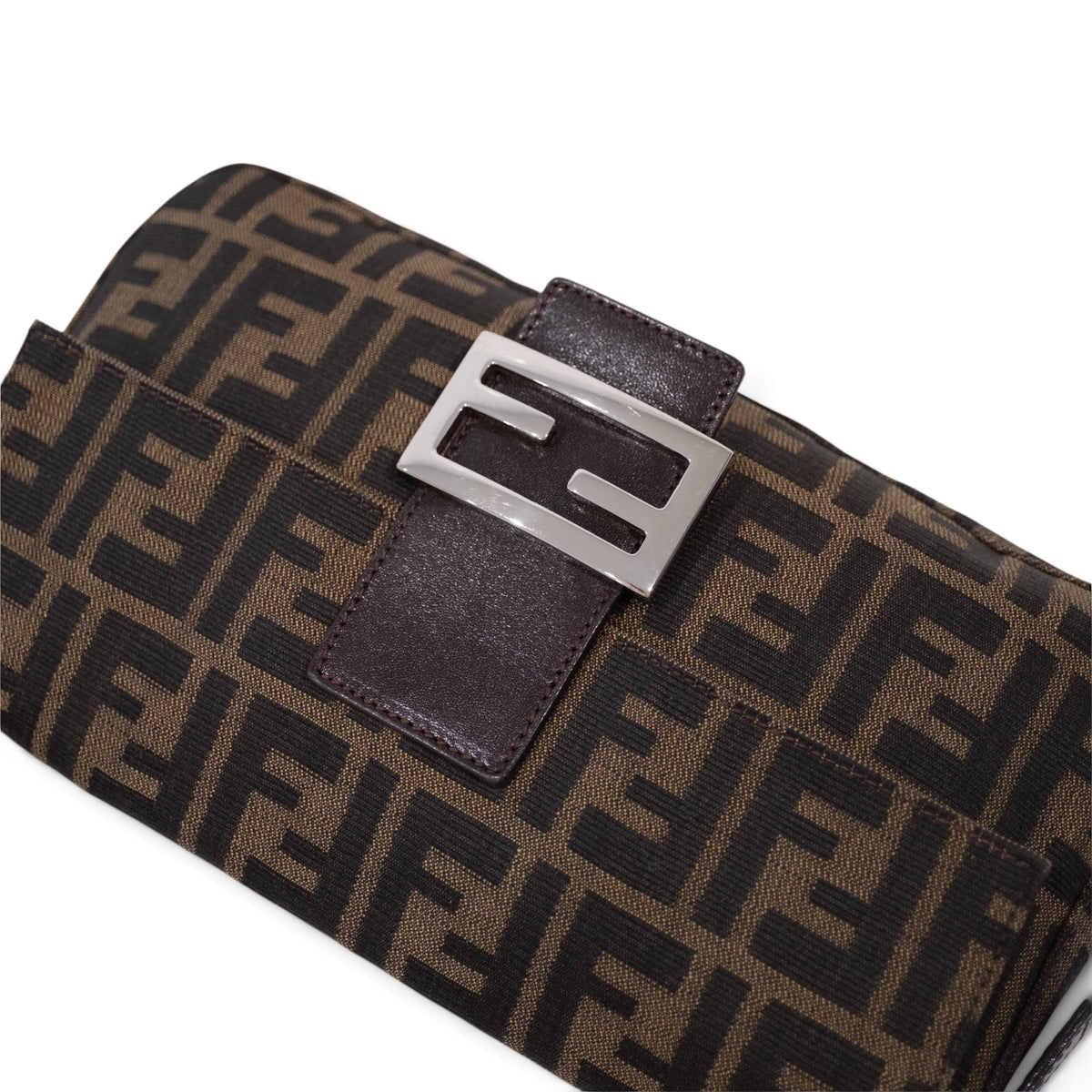 Fendi Zucca Baguette Handbag