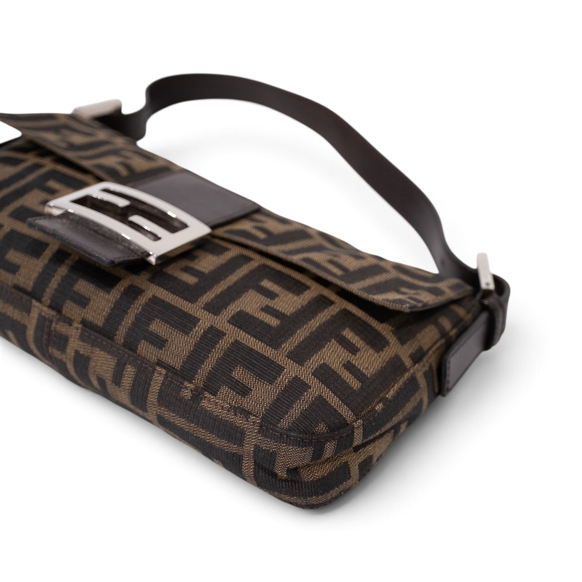 Fendi Zucca Baguette Handbag