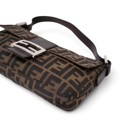 Fendi Zucca Baguette Handbag