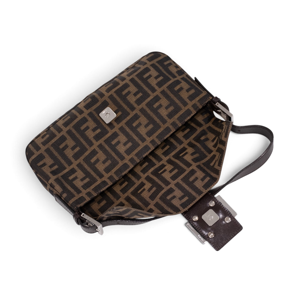 Fendi Zucca Baguette Handbag