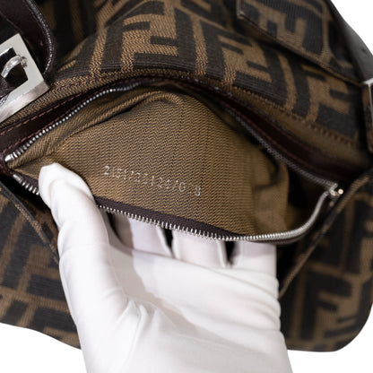 Fendi Zucca Baguette Handbag