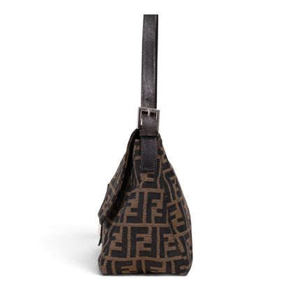 Fendi Zucca Mama Baguette Shoulder Bag