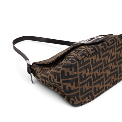 Fendi Zucca Mama Baguette Shoulder Bag