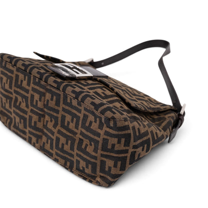 Fendi Zucca Mama Baguette Shoulder Bag