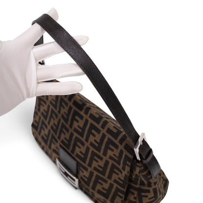 Fendi Zucca Mama Baguette Shoulder Bag